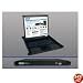 1U Rackmount Short-depth Console with 19IN LCD