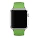 Apple Watch Band, Perman Sports Comfort Smooth Silicone Replacement Smart Watch Bracelet Strap Band Watchband for Apple Watch 42mm Green