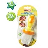 from NUBY NUBY THE NIBBLER FOOD FEEDER YELLOW COLOUR 6M+ BPA FREE (Model 433217)
