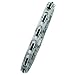 8 Inch to 8 3/4 Inch Titanium Bracelet with Rubber title=