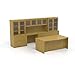 Safco Products Mayline Aberdeen Series Typical 7 Executive Desk,