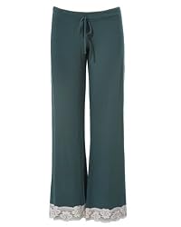 Wendy Glez Lounge Drawstring Pants with Lace TA2422