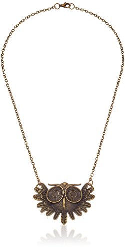 Vintage Owl Necklace Long Pattern Necklace Coat Chain, Gift Idea