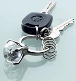 Diamond Style Key Ring