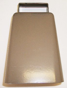 Kentucky Cow Bells - KENTUCKY COW BELL 5-3/4 OVERALL HEIGHT