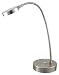 Adesso Eternity Flat Head Desk Lamp, Satin Steel