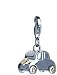 Passion Wagon Sterling Silver Diamond Charm By Hot Diamonds