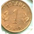 Iceland 1959 1 Eyrir KM#8