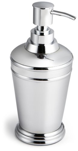Steeltek SOHO Dish Soap and Lotion Pump Dispenser, Heavy Chrome
