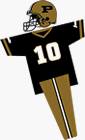 Purdue Boilermakers NCAA Youth Four Piece Uniform Set (Medium) from Franklin