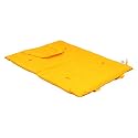 Meditation Mat, Yoga Mat - Portable Flat Mat Saffron Yellow