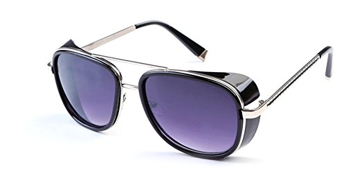 Outray Unisex Retro Iron Man Wrap A17 Sunglasses