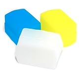 JJC White/Blue/Yellow Flash Diffusers for Canon Speedlite 580EX, 580EX II