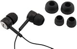RCA - RCA 9mm Designer Earbuds - Black (HP817)