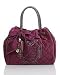 Juicy Couture Quilted Daydreamer Bag Tote Wine