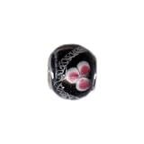 Eve's Addiction Pink Pansy Glass Bead - Pandora Bead & Bracelet Compatible