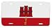 Gibraltar Gibraltarian Flag Vanity Auto License Plate