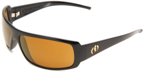Electric Charge Polarized Wrap Sunglasses