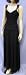 2-Piece Corset Set in Black, Black, Size S