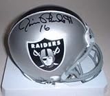Jim Plunkett Autographed Oakland Raiders Riddell Mini Helmet