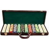 600 Chip Case- Chips not included (Brown) (8.5' H x 20' W x 3.5' D)