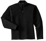 NEW Port Authority Signature - Activo 1/4 Zip Microfleece Black-S