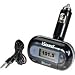 I.Sound 394 RoadTalkTM Hands-Free Car Kit With Built-In FM Transmitter-Black with 3.5mm headphone jack