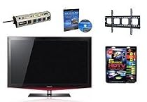 Samsung LN52B630 - HDTV + Hook-up Kit + Power Protection + Calibration + Flat Mount