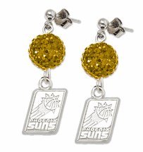 Phoenix Suns Ovation Crystal Earrings