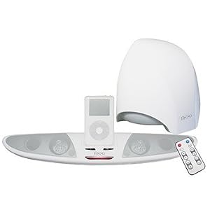 Pixxo By Av Lab 2.1 Speaker Ipod Docking Station with Subwoofer