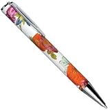 Metropolitan Museum Art Accessory Meissen Floral Vase Ballpoint Pen - MM-1222MF