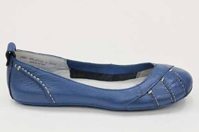 Hush Puppies Joyce Blue Leather Shoes Size 8: Amazon: Shoes ...