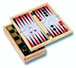 Three-In-One - Combo Chess/Checkers/Backgammon Set Gaming Equipment