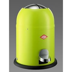 SINGLE MASTER MANDEL Abfallsammler 9 Liter mit Fu�tritt M�lleimer Klassiker WESCO