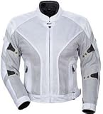 TOURMASTER/CORTECH LRX AIR WOMENS MOTORCYCLE JACKET WHITE PLUS-16