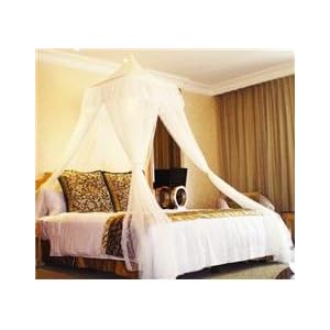 White Square Top Bed Canopy - Holiday Resort Style: Amazon.co.uk ... White Square Top Bed Canopy - Holiday Resort Style: Amazon.co.uk ...