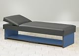 Clinton 3710 Solid Base Recovery Couch with Full Shelf and non-adjustable pillow wedge# 3710-10
