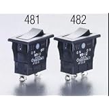 EA940DH-482 125V/15A単極双投ﾛｯｶｰｽｲｯﾁ(防水型)