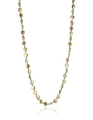 Lucky Brand "Way We Wore" Gold-Tone Hammered Coin Necklace