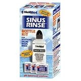 Sinus Rinse Regular Bottle Kit - Allergy & Sinus Relief, 1 8oz. bottle + 1 cap + 1 tube + 5 mixture pkts, (NeilMed)