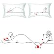 BoldLoft "Catch My Heart" Couple Pillowcases-Romantic Valentine's Day Gifts for Couples,Cute Valentines Day Gifts for Him or Her,Valentines Day Gift Ideas