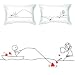 BoldLoft "Catch My Heart" Couple Pillowcases-Romantic Valentine's Day Gifts for Couples,Cute Valentine's Day Gifts for Him or Her,Valentines Day Gift Ideas