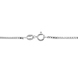Sterling Silver .925 Stamp Hypoallergenic Nickel Free Sturdy 015 Box Chain Necklace