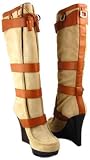 L.A.M.B. LAMB Chartres Boots Tan/Camel Brown