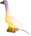 Niermann Standby 549A Gans Gertrud Außenleuchten, Höhe ca. 60 cm, Kunststoff, Zuleitung ca. 400 cm, 1 x E14 - max. 25 Watt, inkl. Leuchtmittel