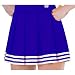 Cheerleading Uniforms - In Stock Box Pleat Skirt, AL, Royal Blue