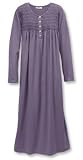 Smocked Soft-Knit Nightgown
