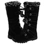 Sporto Women's Gojo Wedge Boot,Black,8 M US