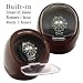 Single Automatic Watch Winder Burgandy Color Built in Ic Timer Rotates 1 Hour and Rest 3 Hours.