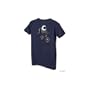 Surly Midnight Flowers Girls T-Shirt, Navy, Small